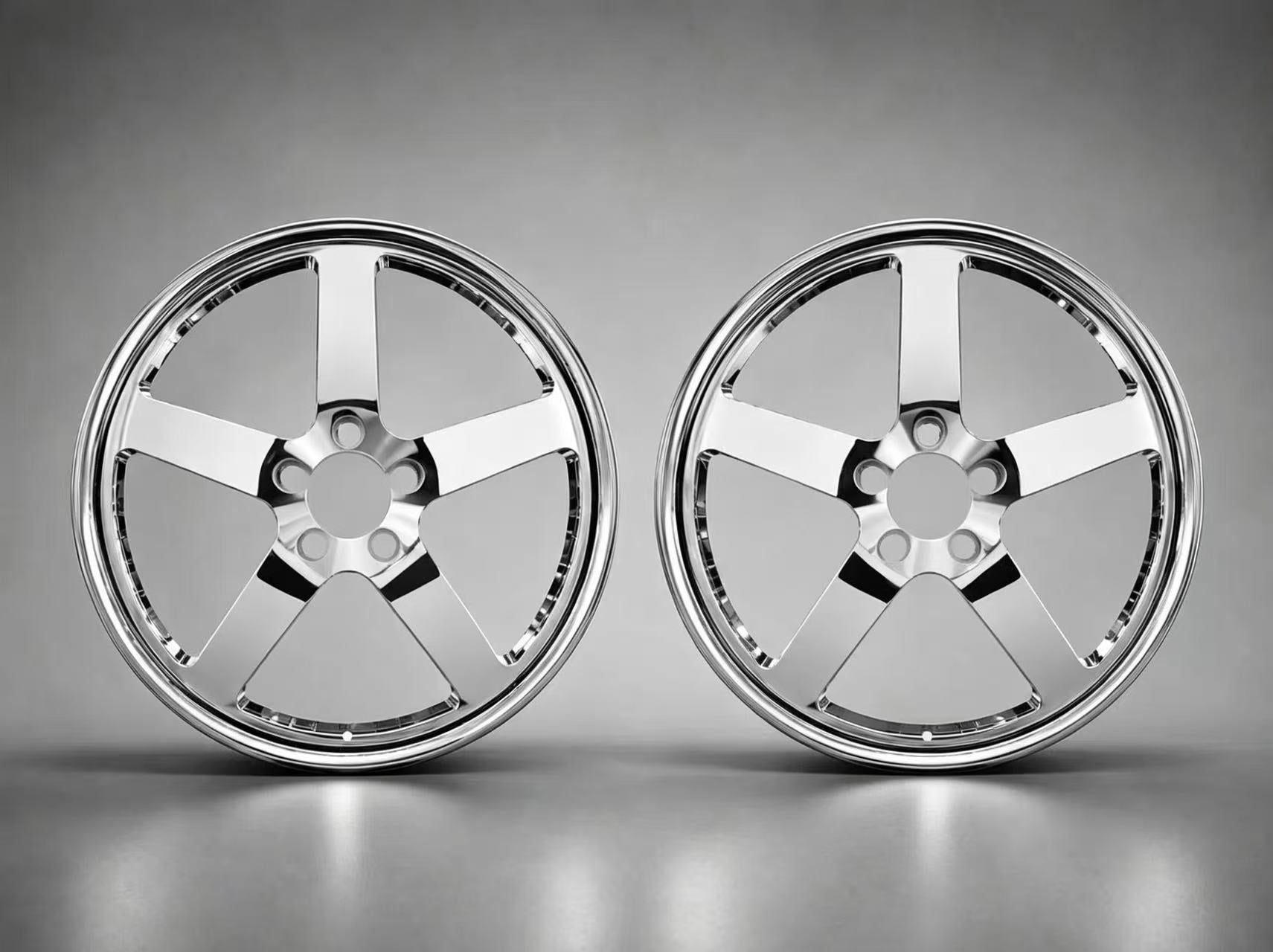 Ronnie Forged High Quality Deep Lip Forged Car Wheels Rims 18 19 20 21 22 Inch 2 Piece Forged Custom Car Wheels