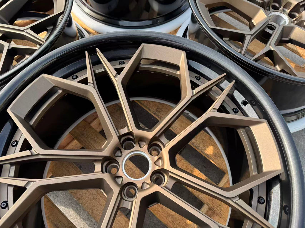 Ronnie Forged High Quality Deep Lip Forged Car Wheels Rims 20,21 Inch Forged Custom Car Wheels （2400）
