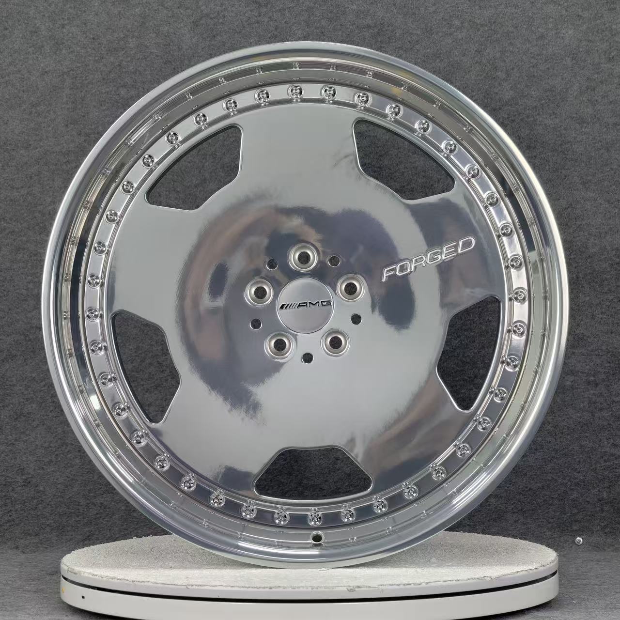 Ronnie Forged High Quality Deep Lip Forged Car Wheels Rims 22Inch Forged Custom Car Wheels （1250）