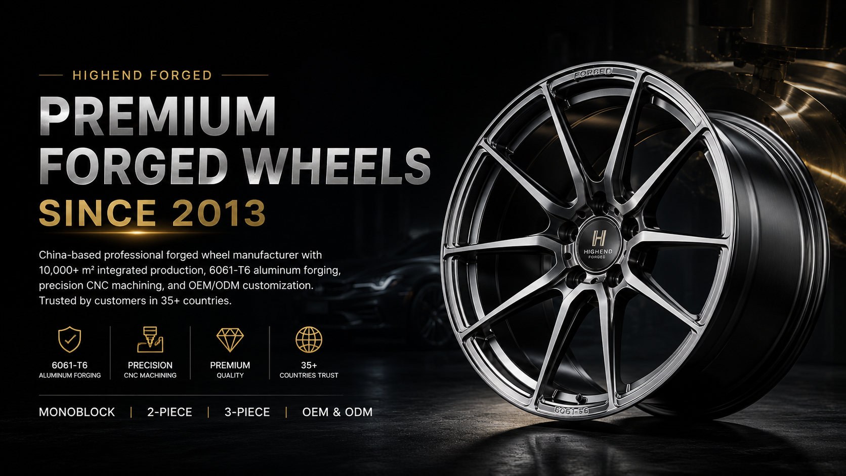 GVICHN forged wheels