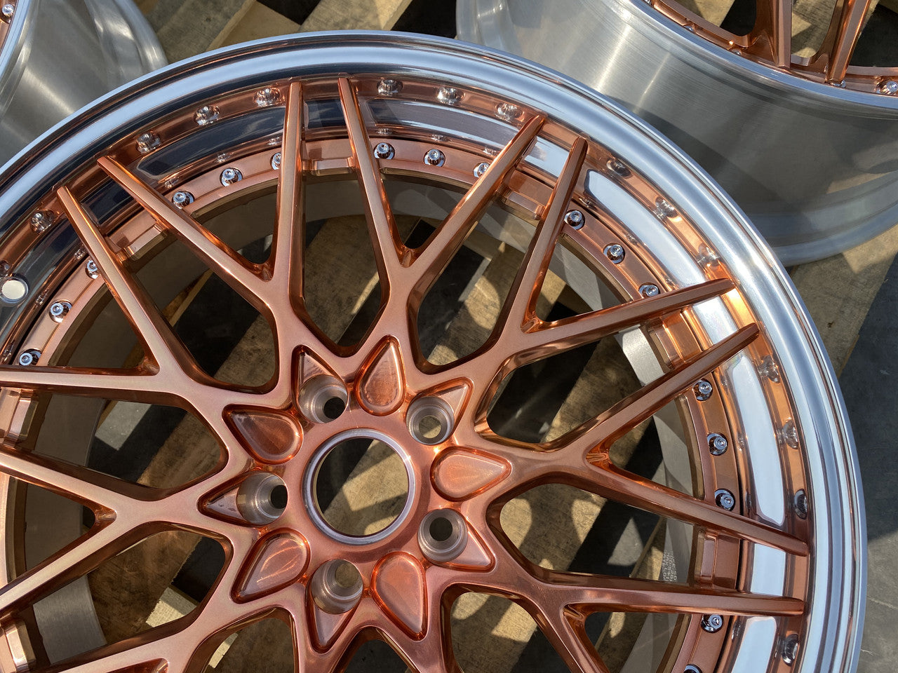 Ronnie Forged High Quality Deep Lip Forged Car Wheels Rims 18 19 20 21 22 Inch 2 Piece Forged Custom Car Wheels - 2P49 image 2