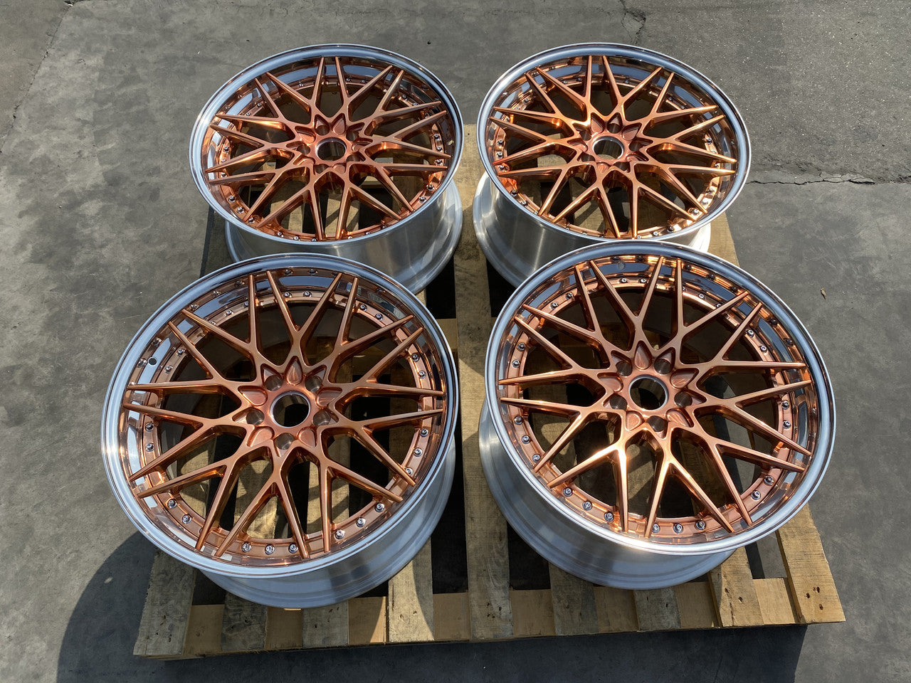 Ronnie Forged High Quality Deep Lip Forged Car Wheels Rims 18 19 20 21 22 Inch 2 Piece Forged Custom Car Wheels - 2P49 image 4
