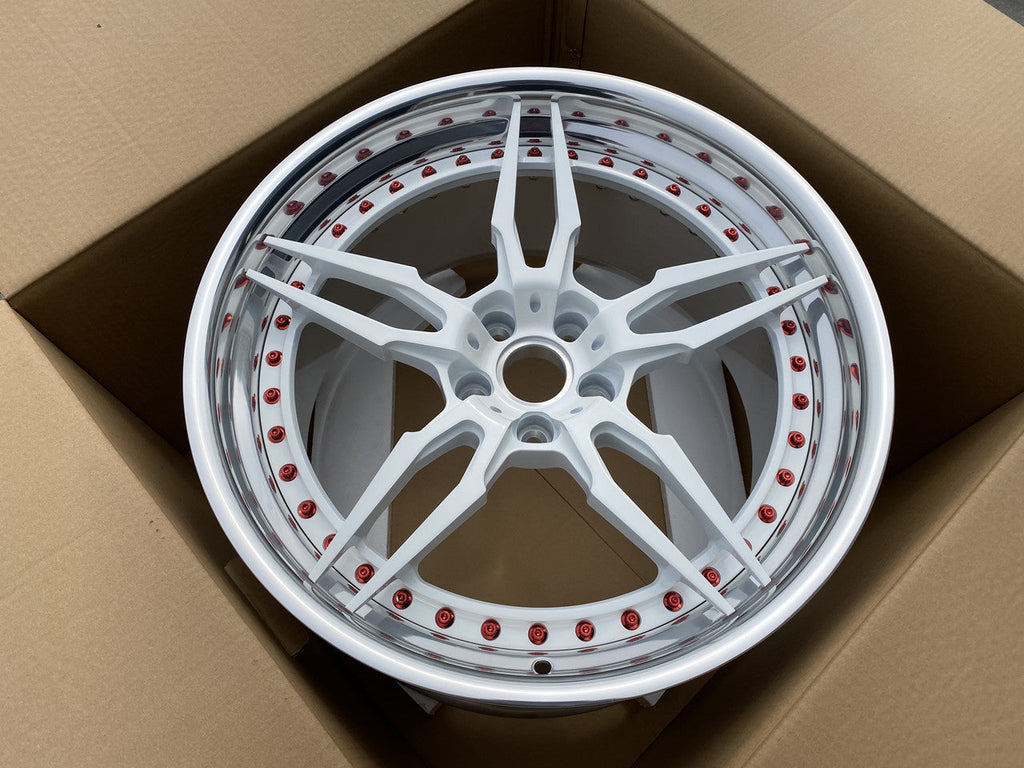 Ronnie Forged High Quality Deep Lip Forged Car Wheels Rims 18 19 20 21 22 Inch 2 Piece Forged Custom Car Wheels - 2P52 image 2