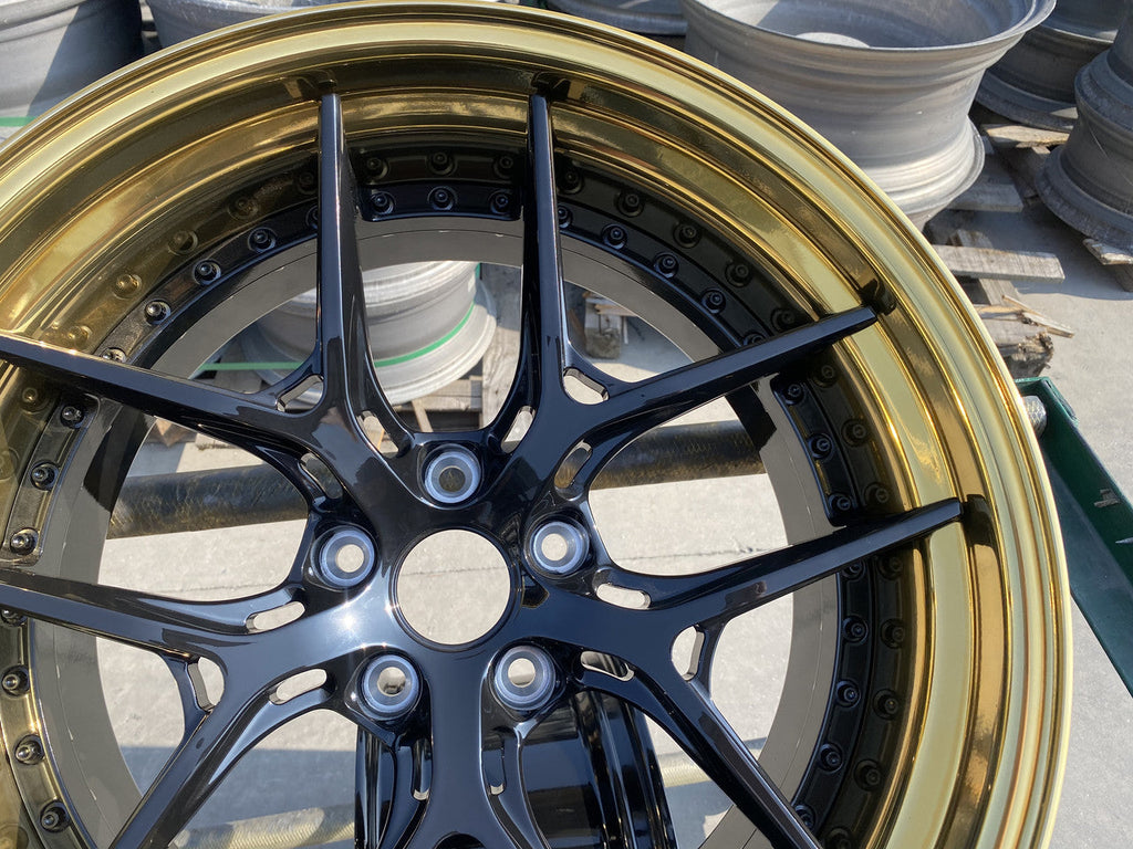 Ronnie Forged High Quality Deep Lip Forged Car Wheels Rims 18 19 20 21 22 Inch 2 Piece Forged Custom Car Wheels - 2P55 image 2