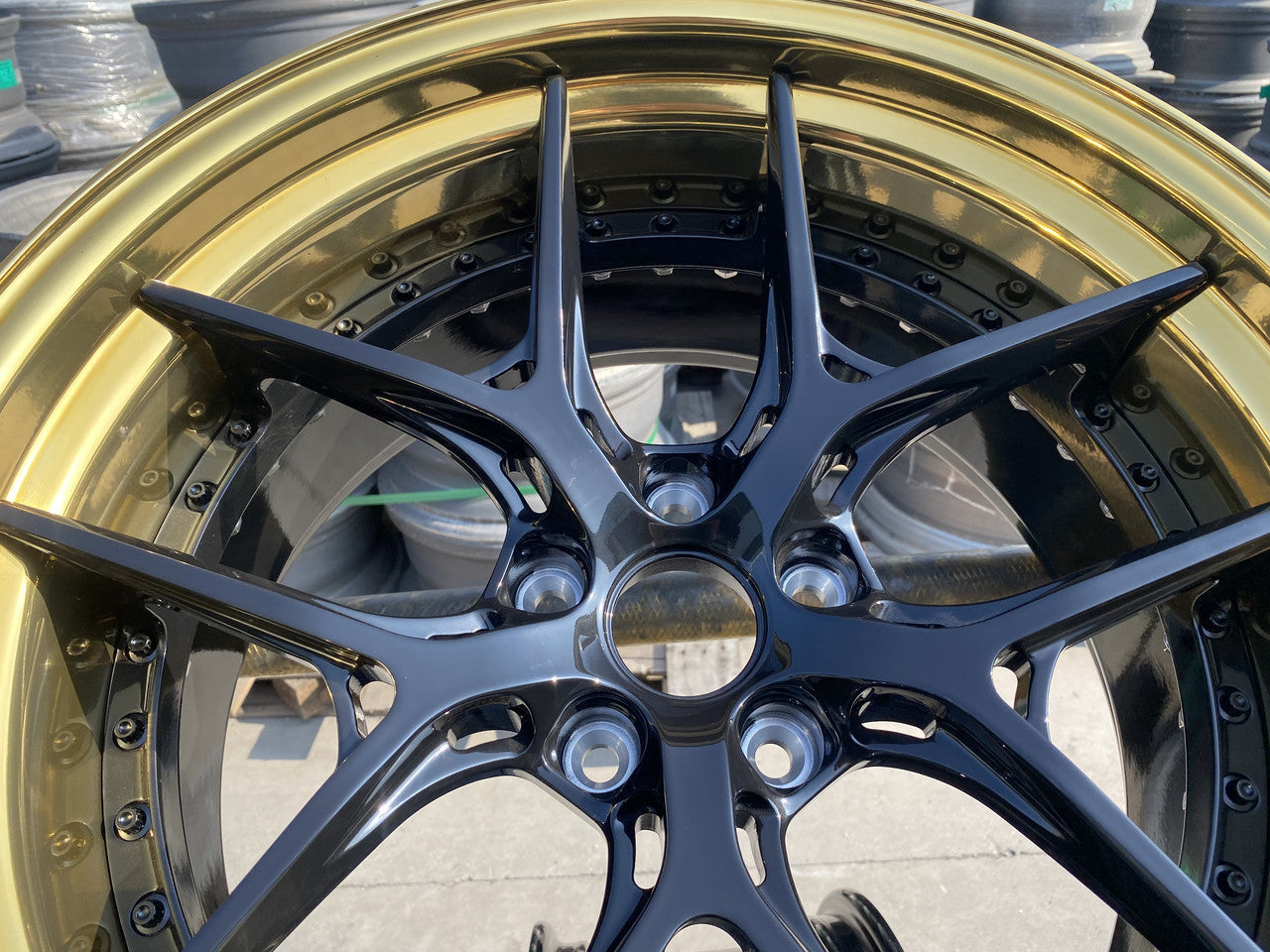 Ronnie Forged High Quality Deep Lip Forged Car Wheels Rims 18 19 20 21 22 Inch 2 Piece Forged Custom Car Wheels - 2P55 image 4