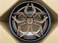 Ronnie Forged High Quality Deep Lip Forged Car Wheels Rims 18 19 20 21 22 Inch 2 Piece Forged Custom Car Wheels - 2P57 image 1